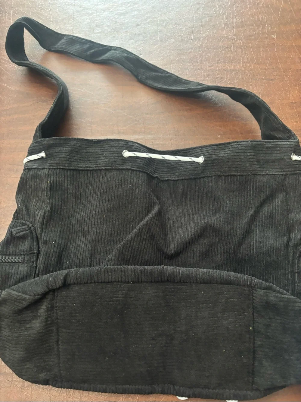 Corduroy Crossbody Bag